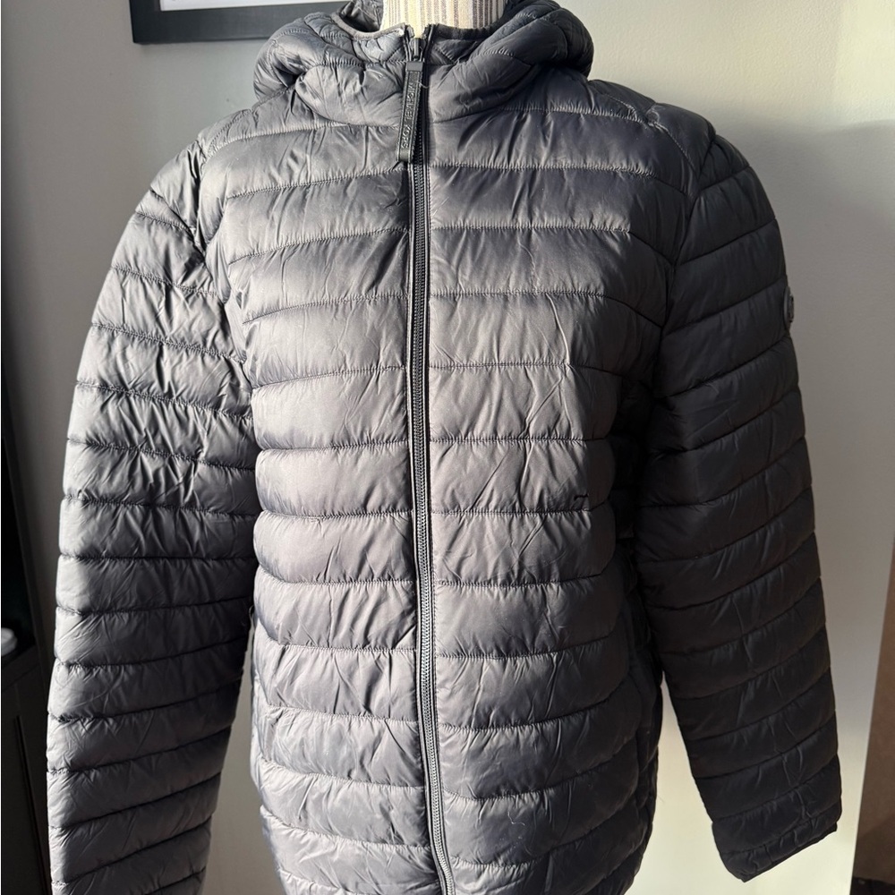 Michael Kors Charcoal Puffer Jacket
